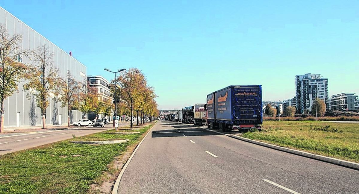 Auf der langen Geraden der Flugfeld-Allee kribbelt es vielen im Gasfuß. Bild: Jung