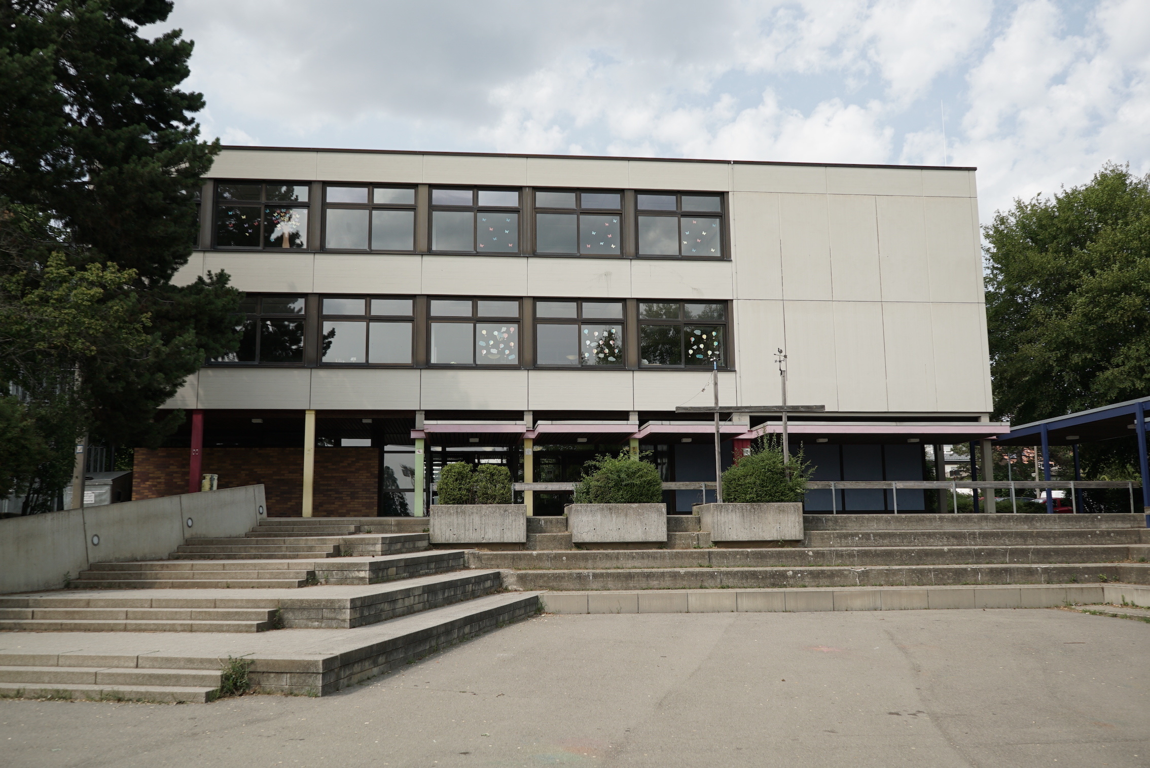 Das Bestandsgebäude Grundschule Maichingen der Johannes Widmann Gemeinschaftsschule. Bild: Heiden