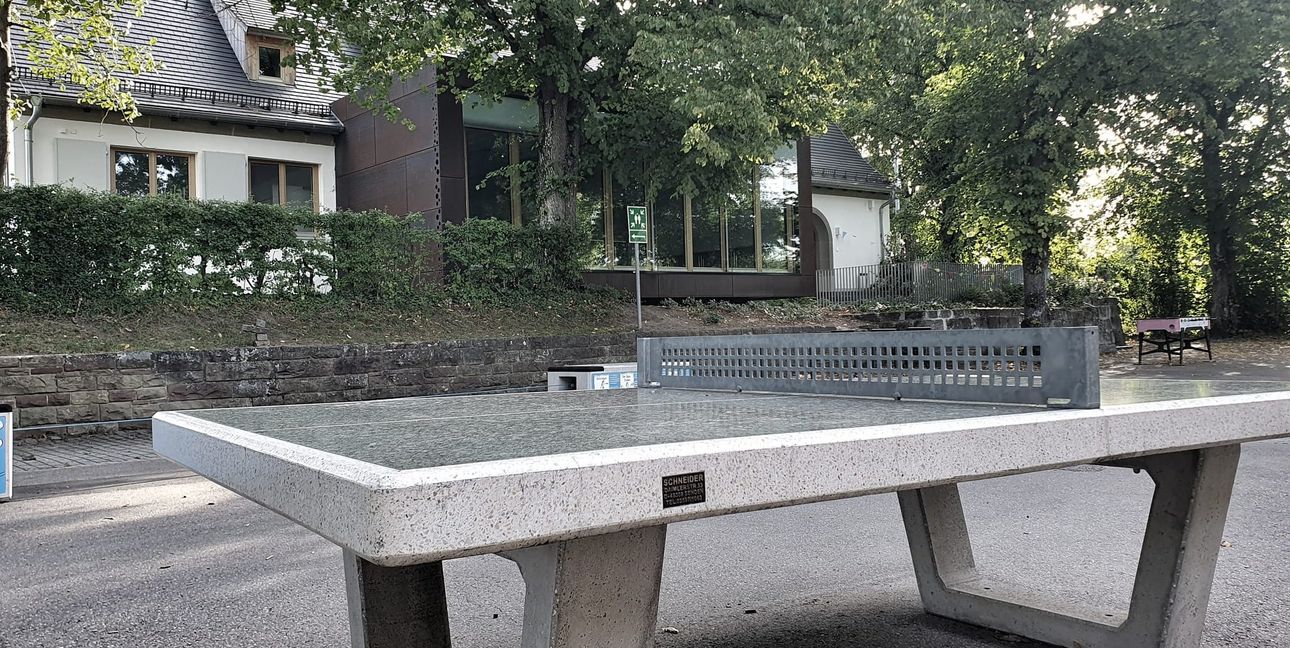 Vor dem Vereinshaus in Maichingen ist wieder Ruhe eingekehrt.