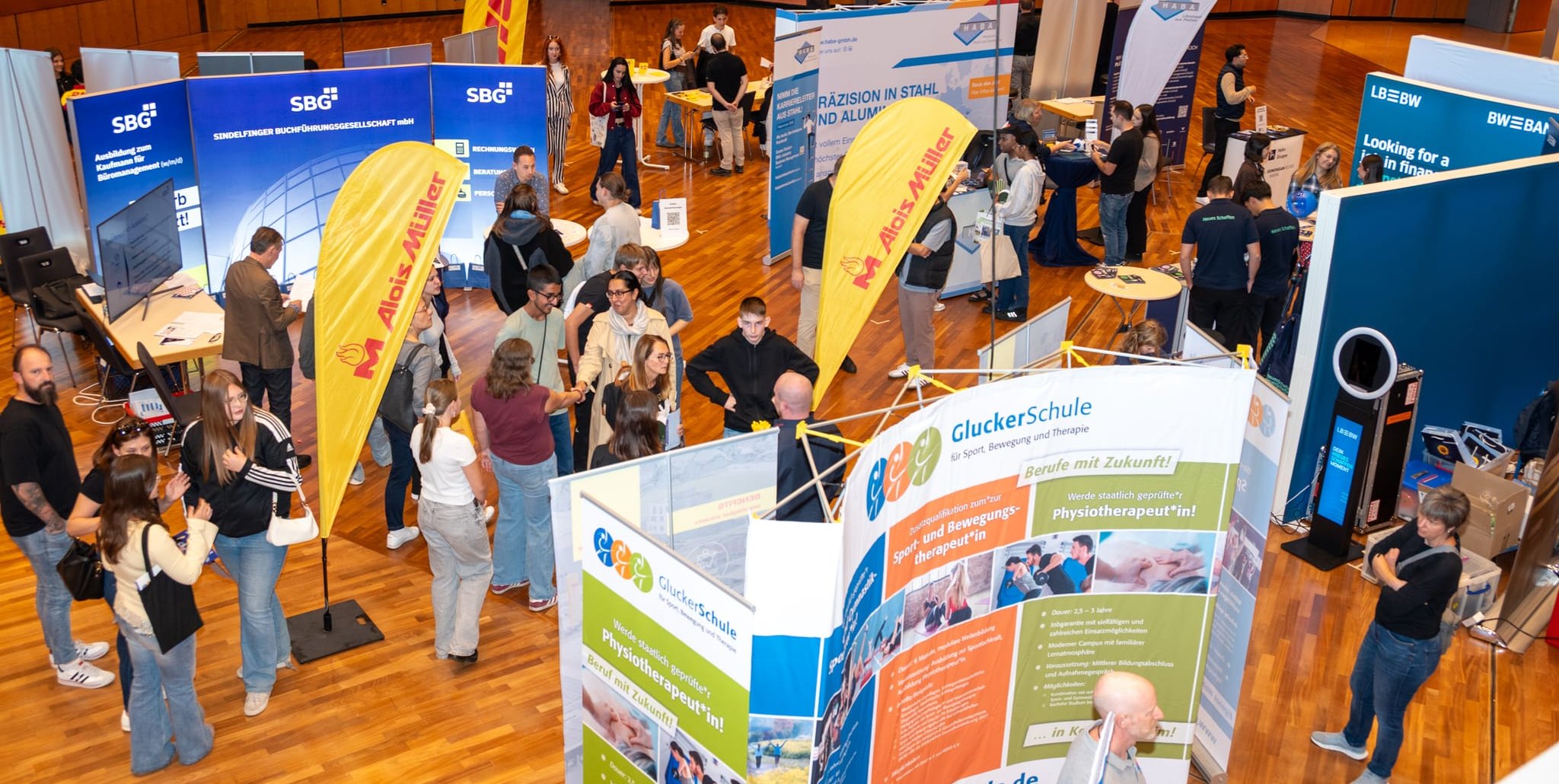 Positives Fazit der Aussteller: Interessierte Besucher und gute Gespräche in der Congresshalle.