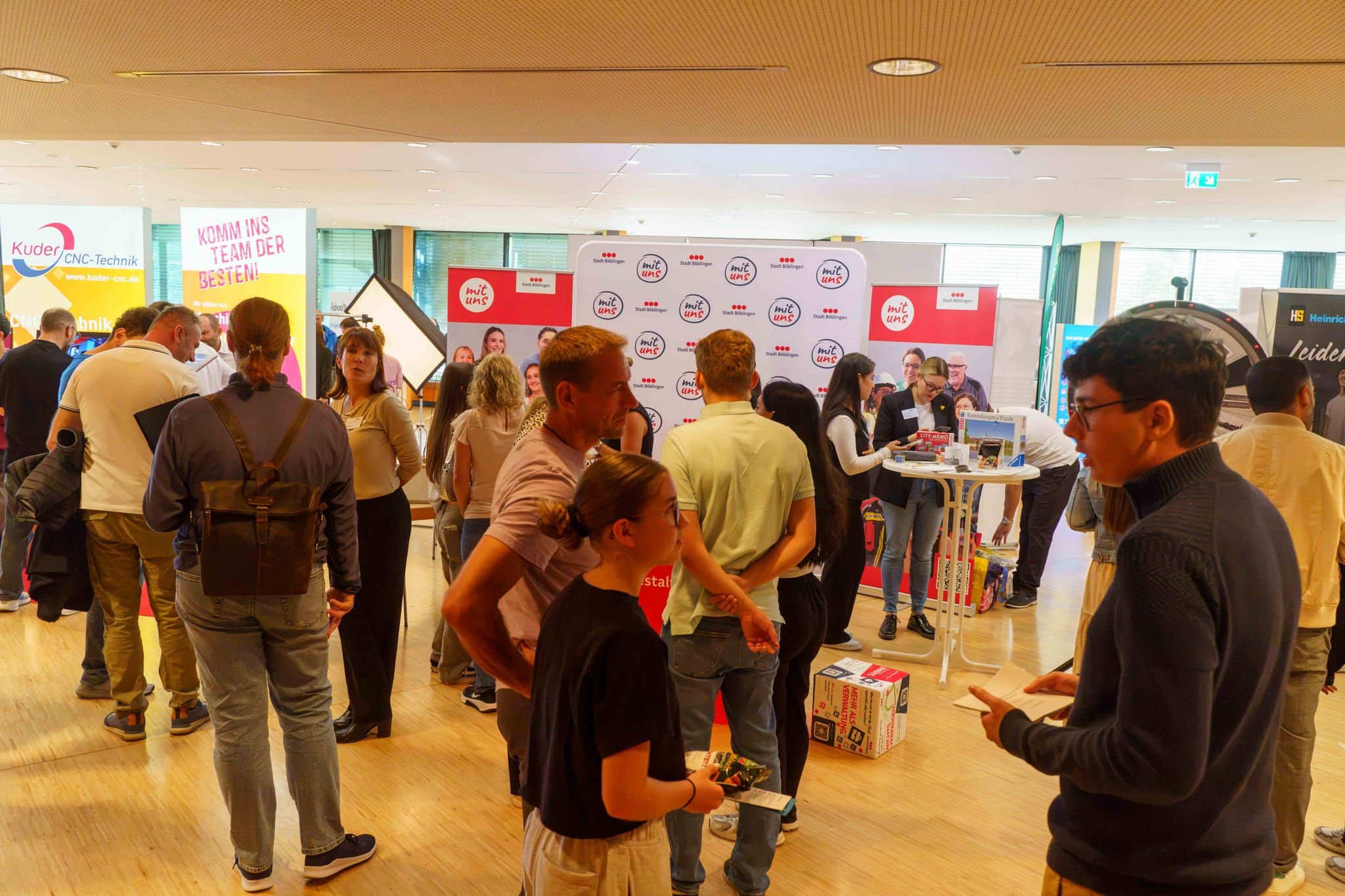 Impressionen von der Azubi-Messe 2026.