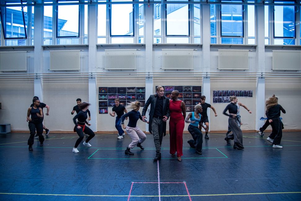 "Killerqueen" Aisata Blackman und "Zuckmusk" Christian Schöne bei "Another one bites the dust".