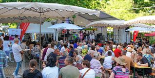 Das Stadtteilfest auf dem Goldberg ist immer wieder gut besucht.