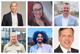 Diese sechs Kandidierenden wollen OB in Böblingen werden.