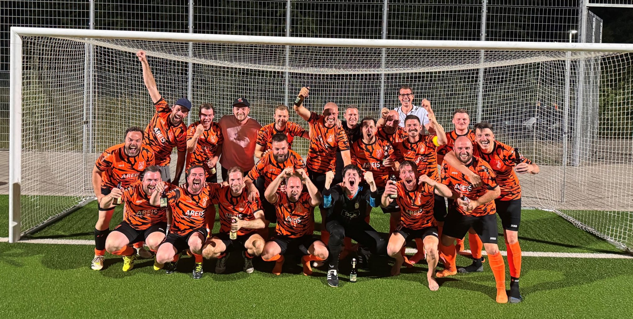Die Orange Devils Maichingen haben sich die Staffelmeisterschaft in der WFV-Freizeitliga gesichert.