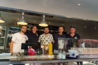 "Vier gewinnt" auf dem Sindelfinger Marktplatz.