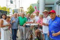 "Vier gewinnt" auf dem Sindelfinger Marktplatz.
