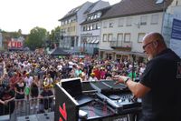 "Vier gewinnt" auf dem Sindelfinger Marktplatz.