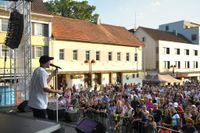"Vier gewinnt" auf dem Sindelfinger Marktplatz.