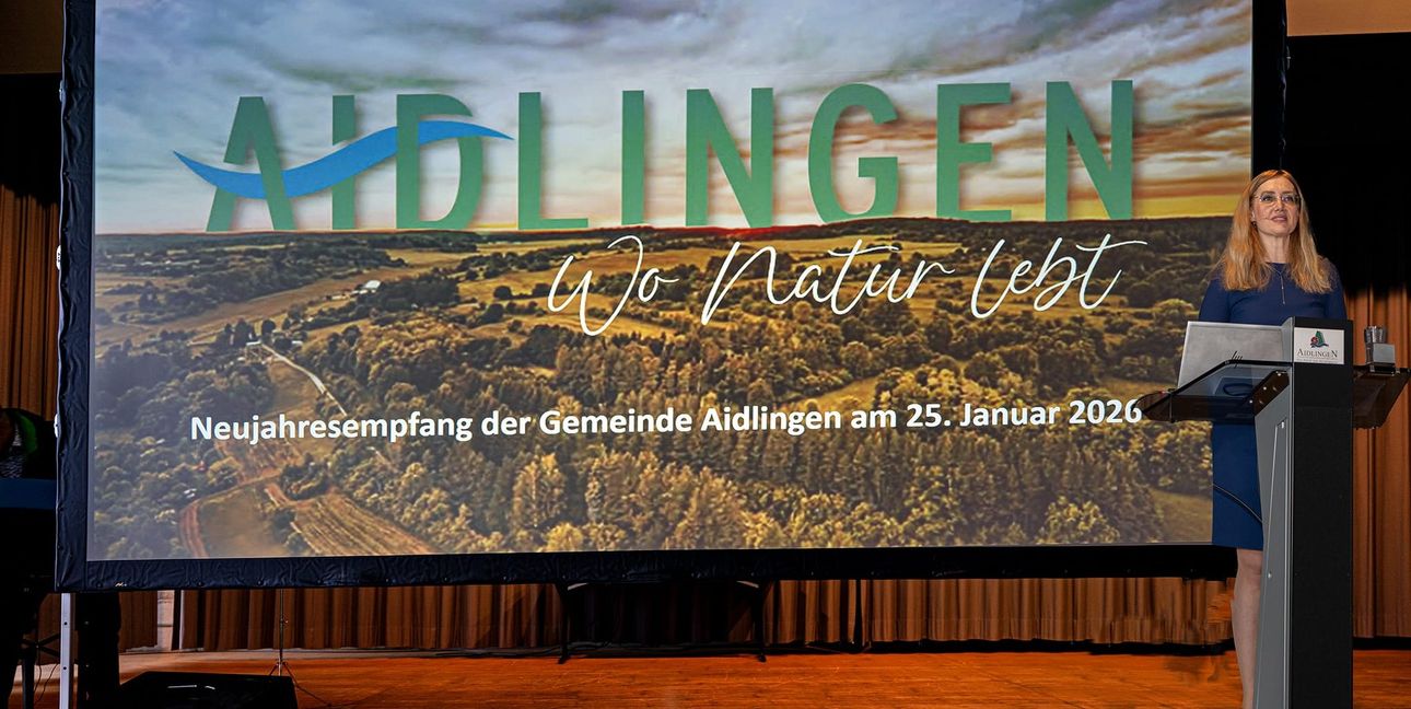 Bürgermeisterin Helena Österle gibt beim ersten Neujahrsempfang einen Rück- und Ausblick.