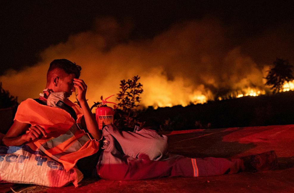 Seit rund zwei Wochen kämpft auch die Türkei gegen starke Waldbrände. Viele der Feuer sind inzwischen unter Kontrolle.
 Foto: AFP