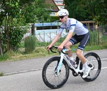 Marco Righi vom RV Pfeil Magstadt sprintete im Rennen der U19 auf Platz drei.