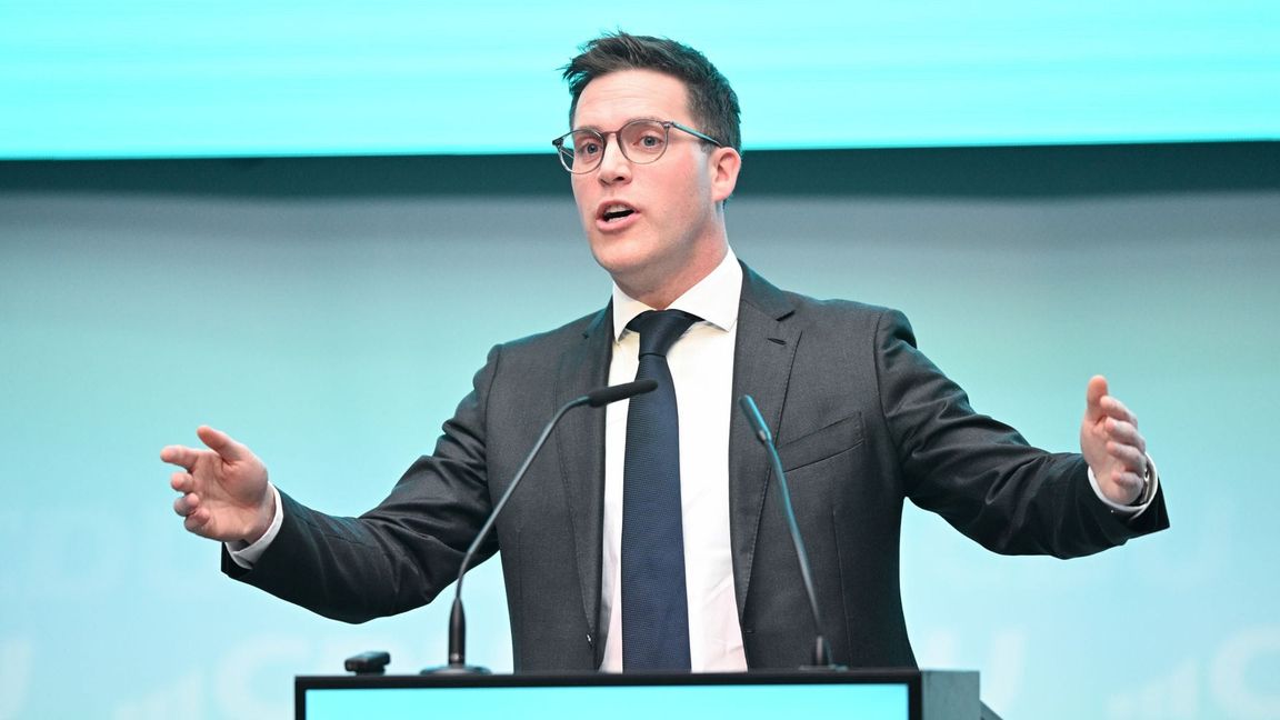 Der CDU-Landesvorsitzende Manuel Hagel hat im Moment gute Chancen, die nächste Landtagswahl zu gewinnen.