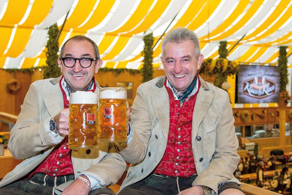 Blick zurück: Dieter und Werner Klauss im Jahr 2015.