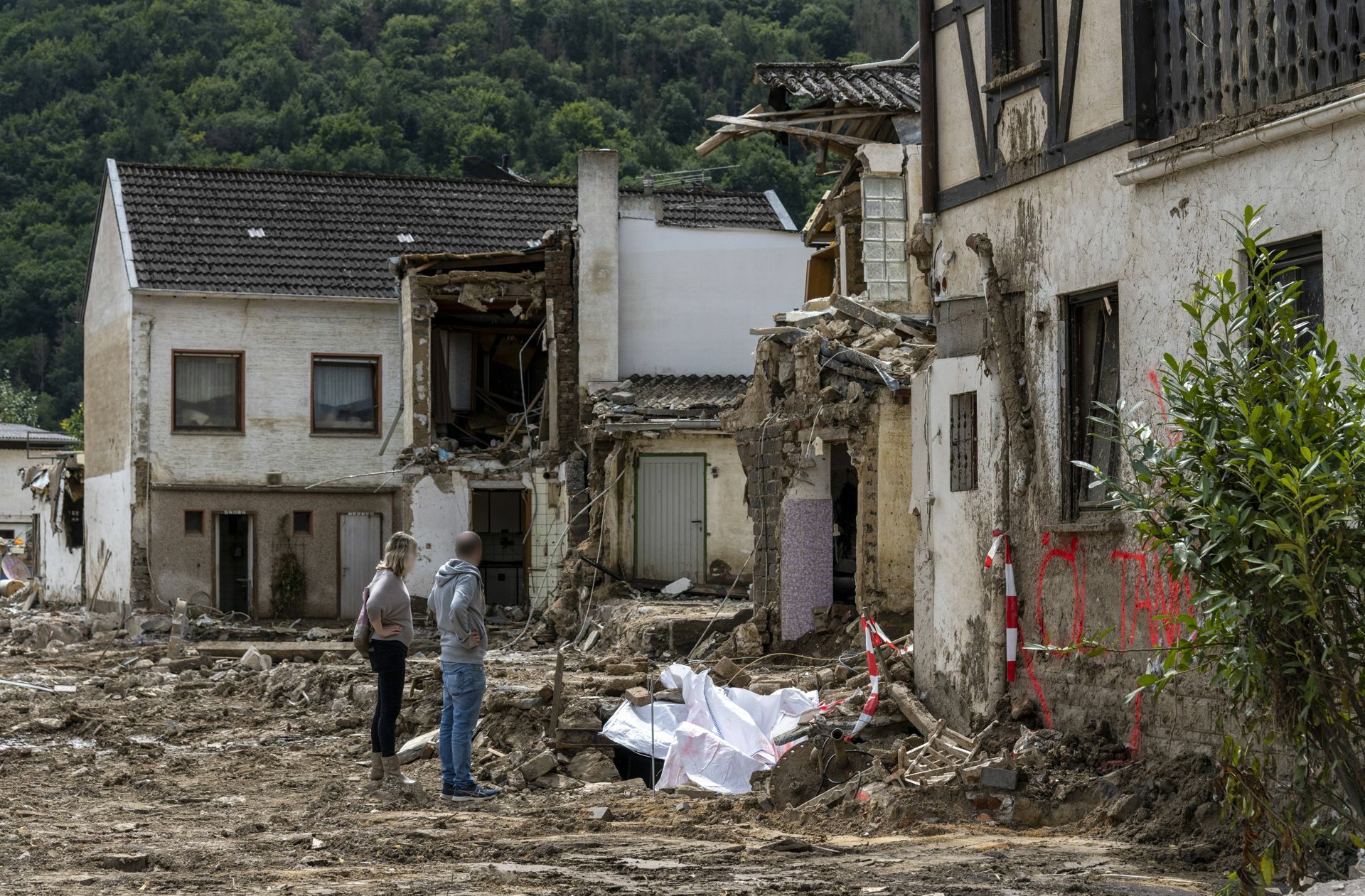 Im Juli hatte das Hochwasser der Ahr eine Schneise der Verwüstung in Rheinland-Pfalz und Nordrhein-Westfalen geschlagen.
