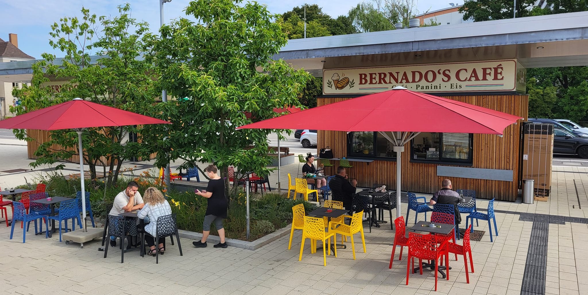 Bernado’s Café am Sindelfinger Bahnhof.