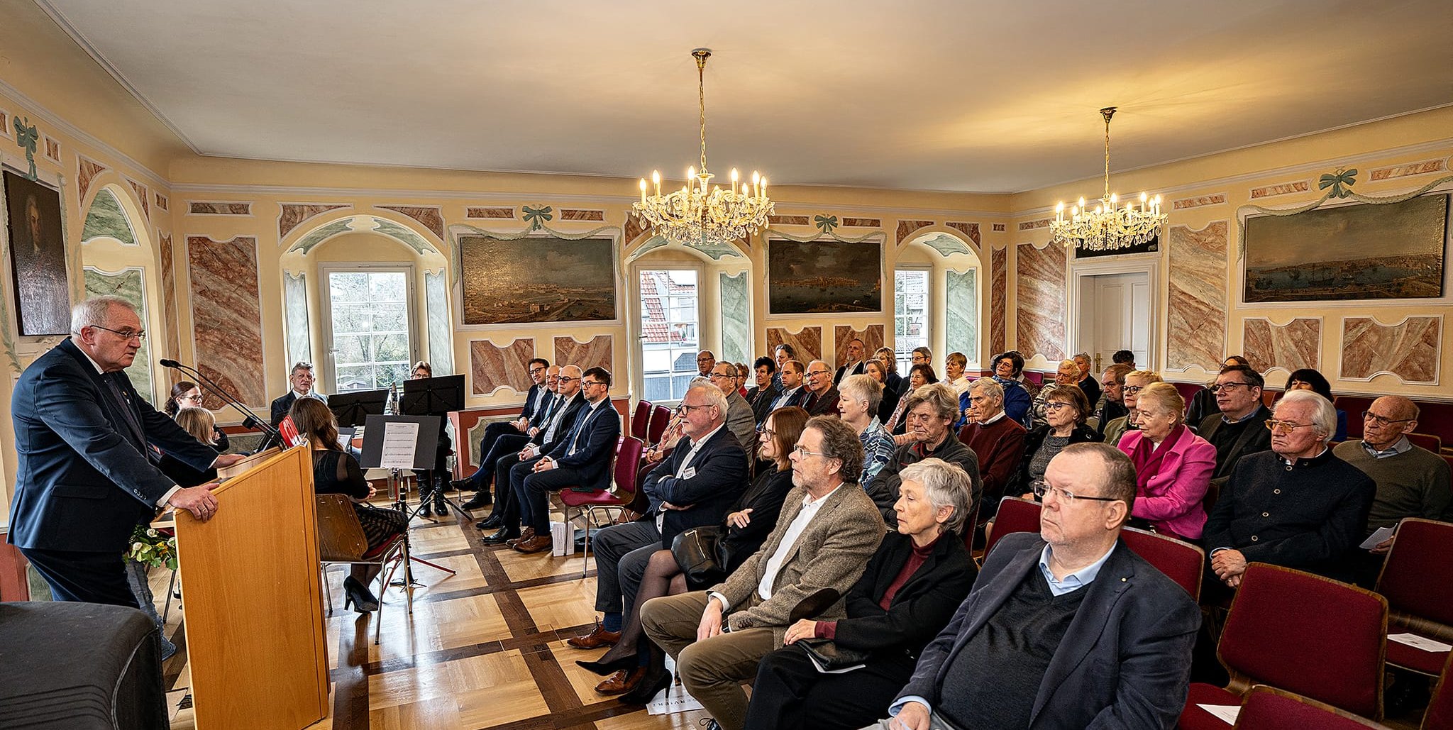 Rainer Wieland war Festredner beim CDU-Neujahrsempfang im Dätzinger Schloss.