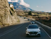 Die neue S-Klasse auf Tour in Australien und Neuseeland.