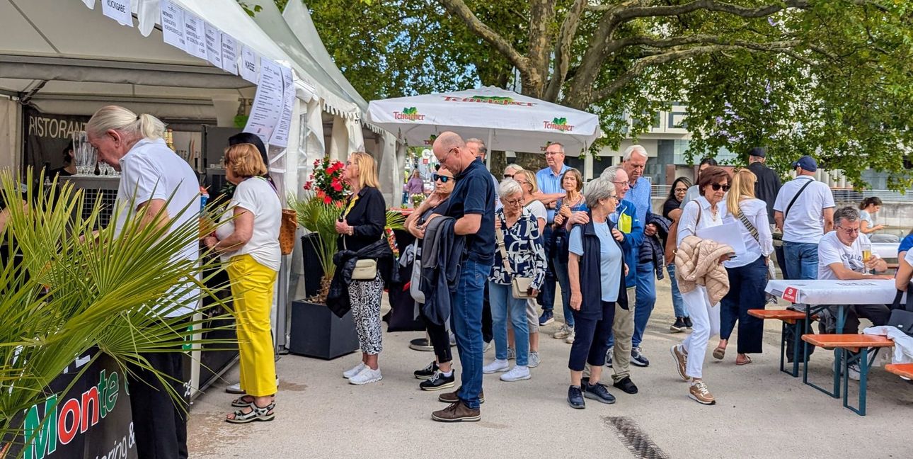 Jetzt geht's los: Bis Sonntag wird in Böblingen geschlemmt.