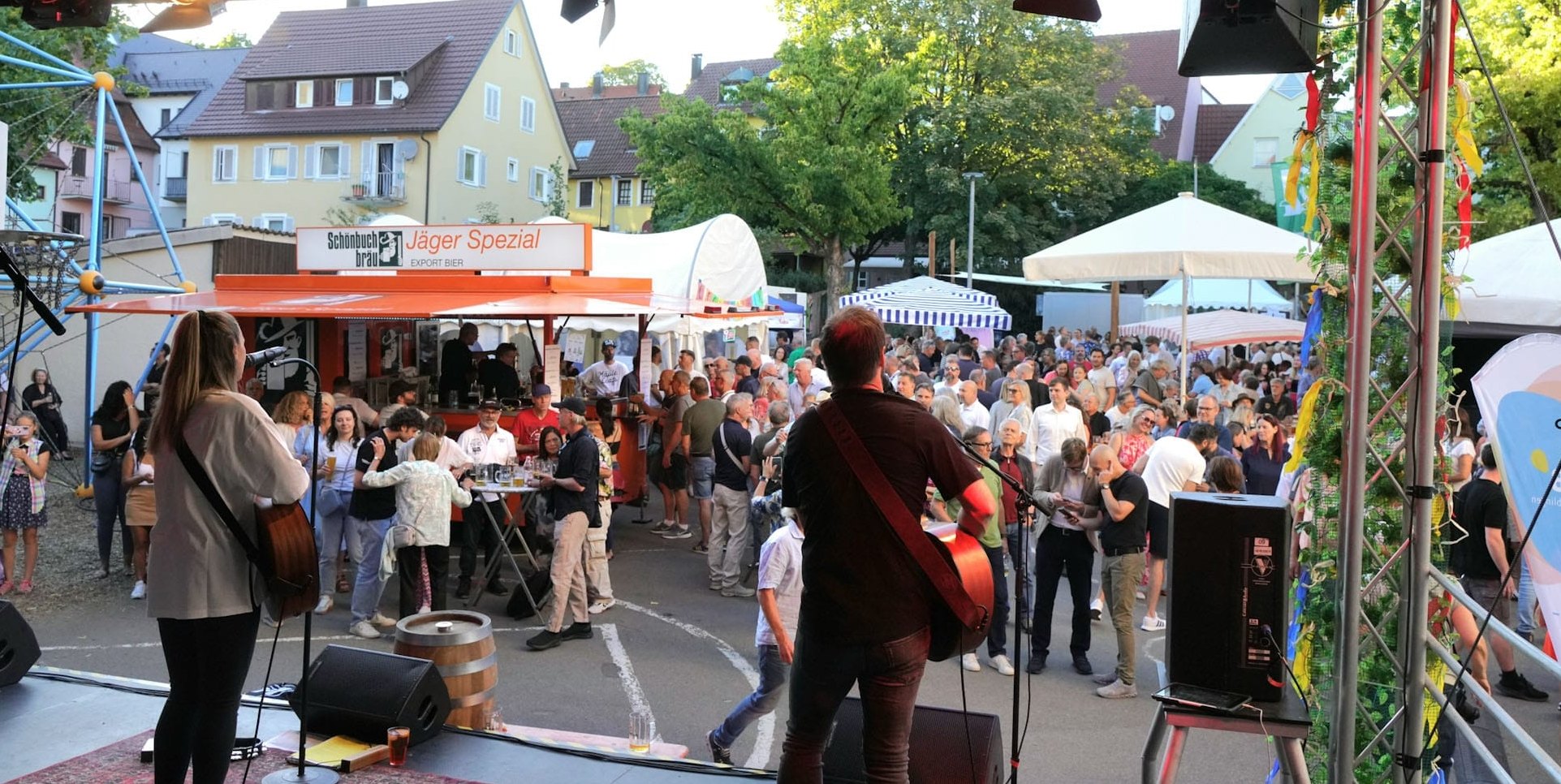 Nicht nur im Pestalozzihof spielt seit Freitagabend die Musik.