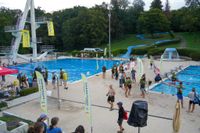 Stadtwerke Teamchallenge im Freibad