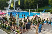 Stadtwerke Teamchallenge im Freibad
