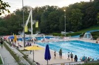 Stadtwerke Teamchallenge im Freibad