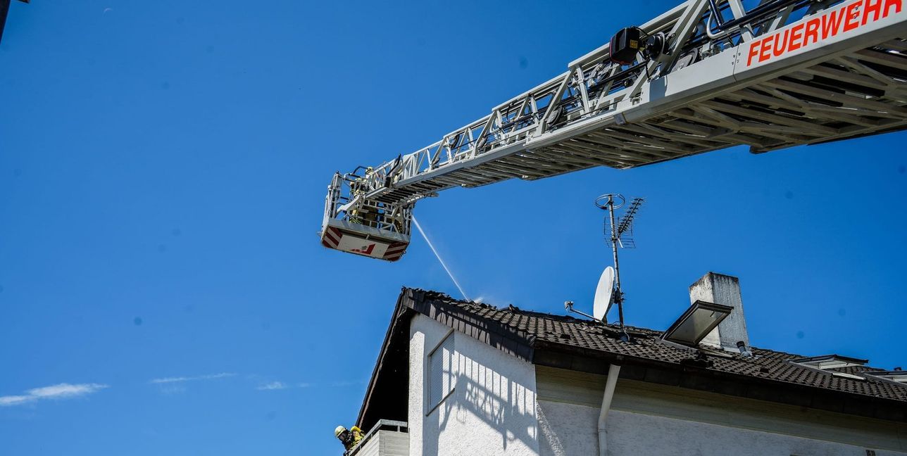 Am Samstagvormittag brannte es in Darmsheim.