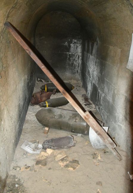 Granaten und Bomben - Erschreckende Erinnerungen an eine Zeit, in der das Leben in Böblingen alles andere als sicher war. Bild: Witschel