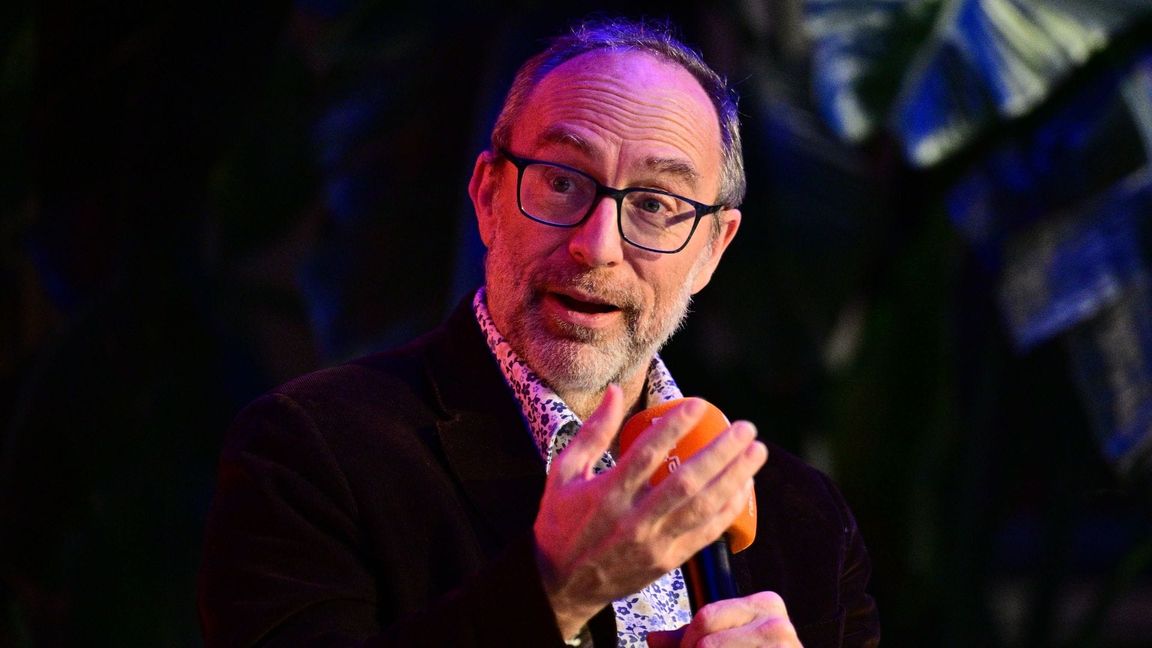 Wikipedia-Gründer Jimmy Wales. Sein Projekt wird am 15. Januar 25 Jahre alt. (Archivbild)