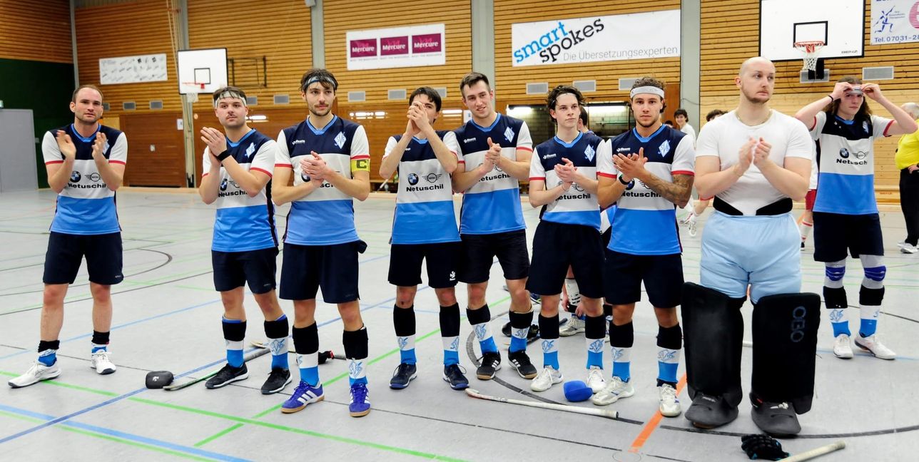 Die Hockeyspieler der SV Böblingen verabschieden sich mit einem 16:5-Sieg von der Hallenrunde in der 2. Regionalliga.