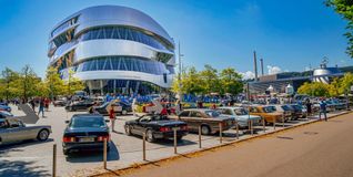 Das Stuttgarter Mercedes-Benz-Museum.