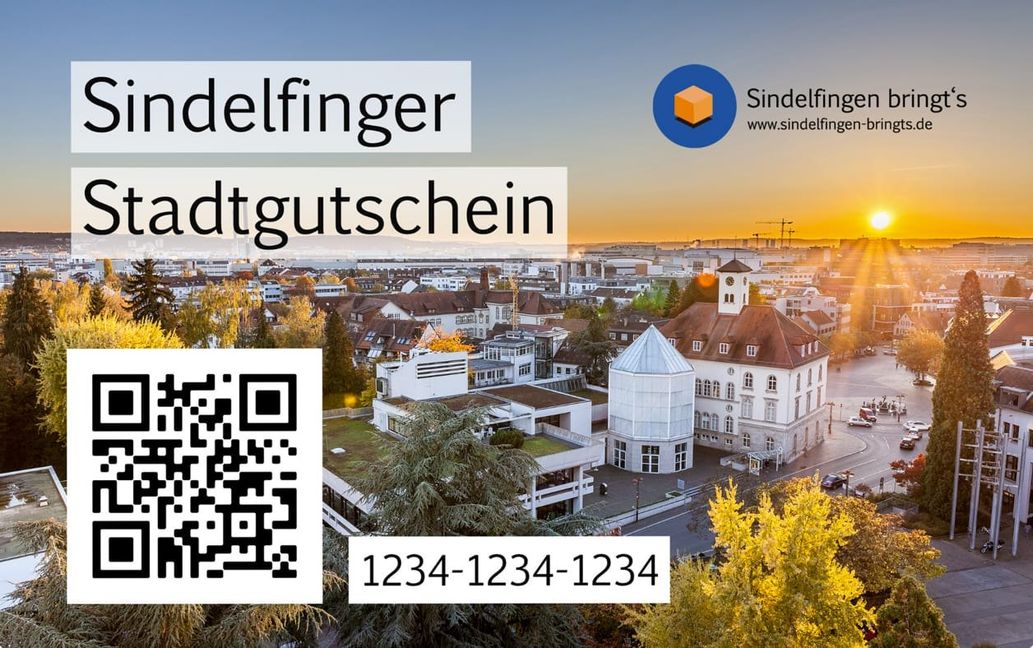 Eigentlich eine gute Sache: der Sindelfinger Stadtgutschein.