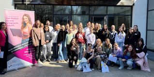 Gemeinsames Gruppenbild beim Girls’ Day