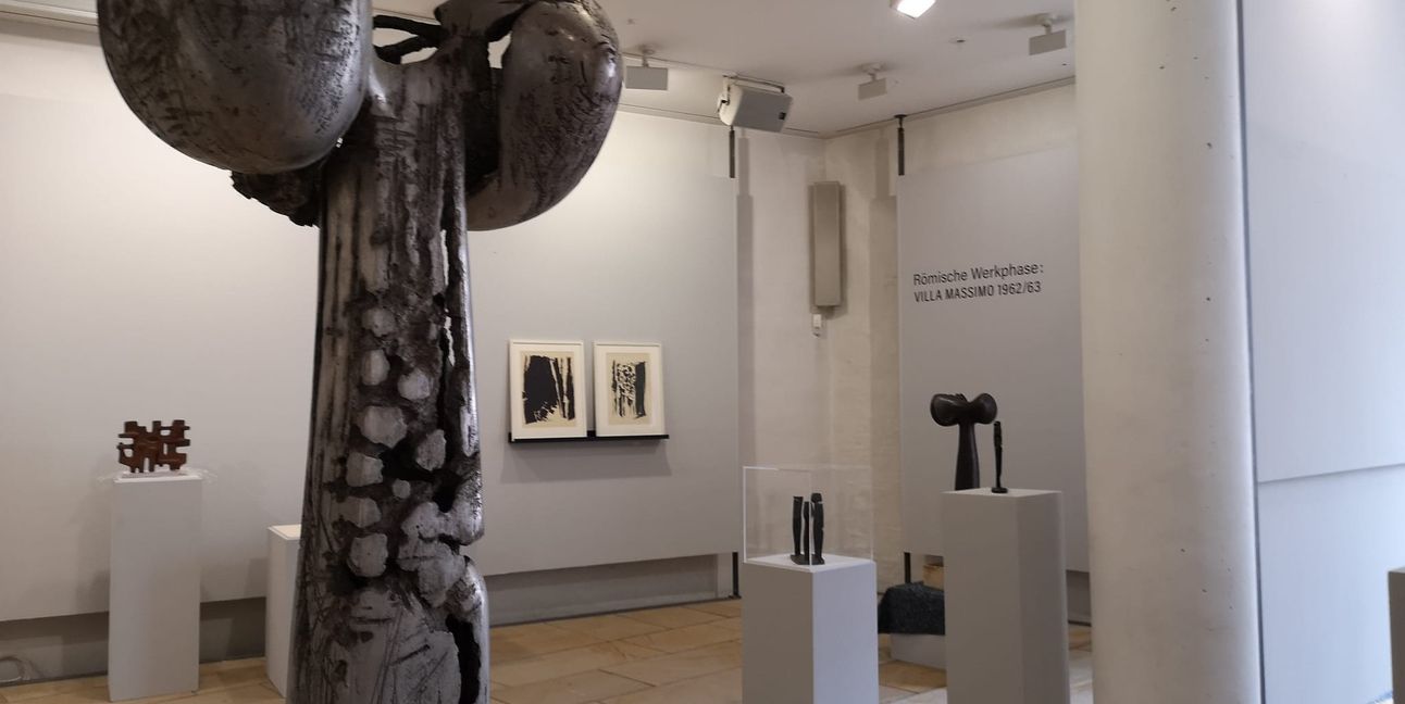 Frühwerke von Hans Dieter Bohnet in der Böblinger Zehntscheuer.