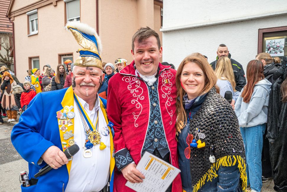 Das Moderatorenteam: Joachim „Jo“ Bühler, Bastian Blum und Tamara Bühler