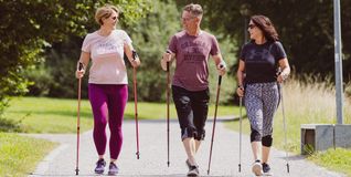 Die Aktion "Sport im Park" macht Lust, gemeinsam draußen zu trainieren.