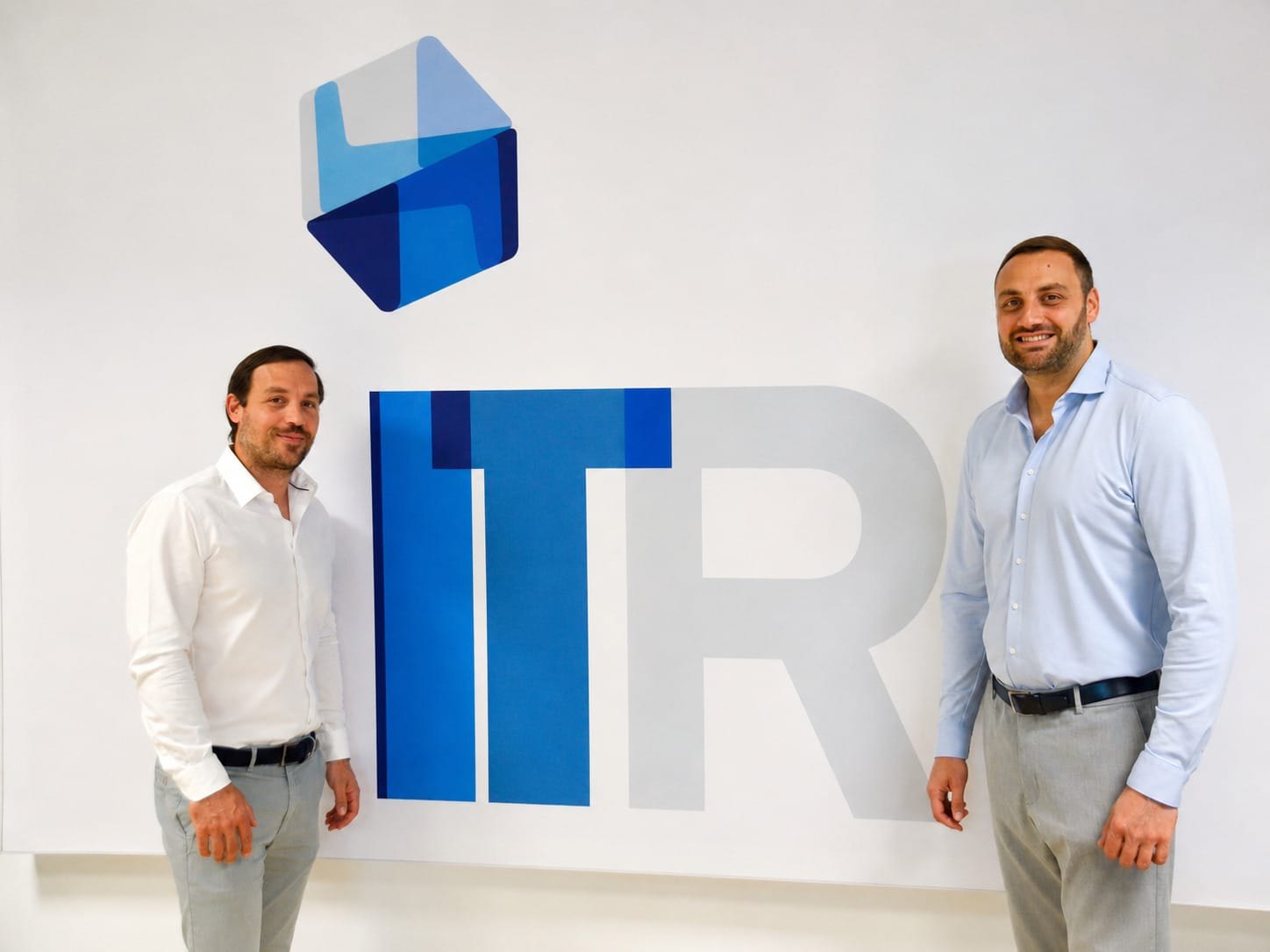 Marc und Sascha Reuß (von links), die Geschäftsführer der ITR AG in Sindelfingen.