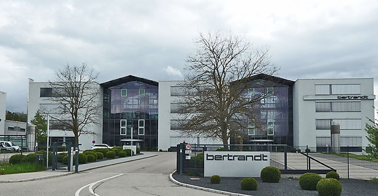 Die Firmenzentrale von Bertrandt in Ehningen. Bild: Reichert/A