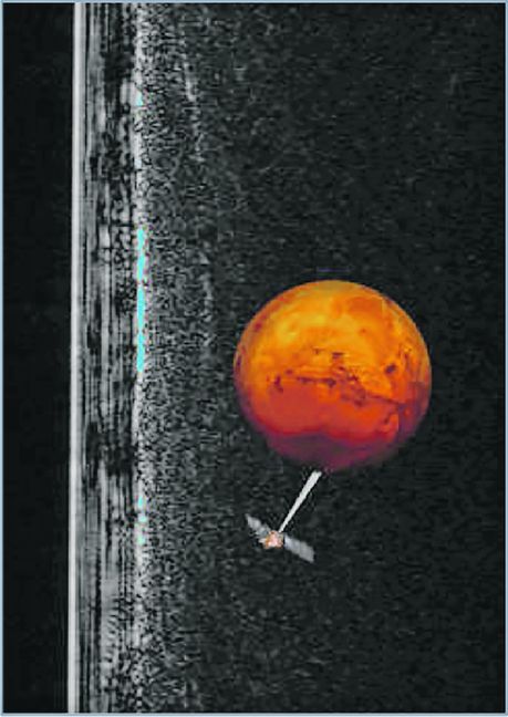 Neue Entdeckungen auf dem Mars. Bild: z