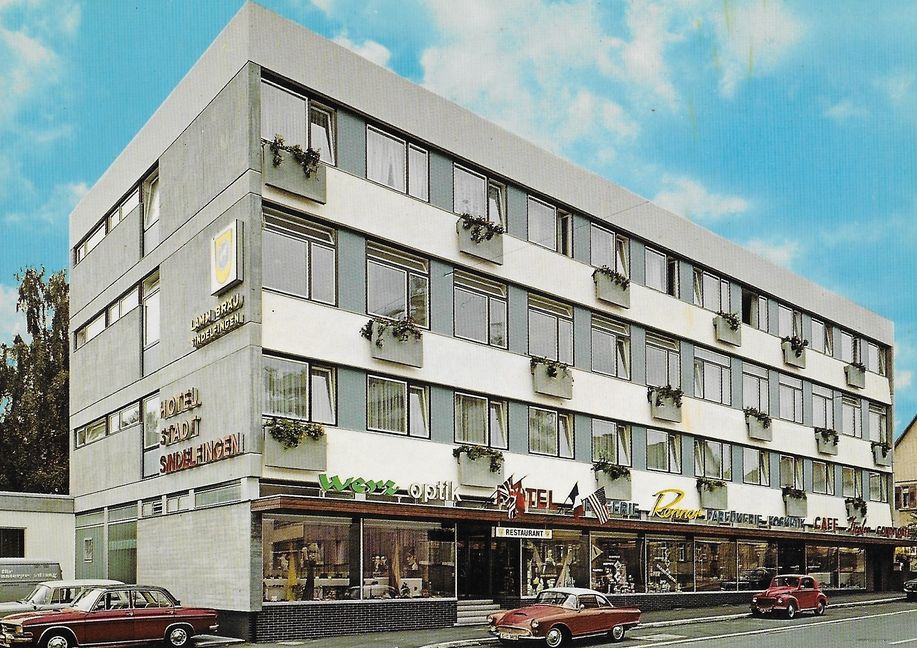 Das Hotel-Restaurant „Stadt Sindelfingen“ nach der Eröffnung 1968.  Bild: Archiv Auer/Bausch