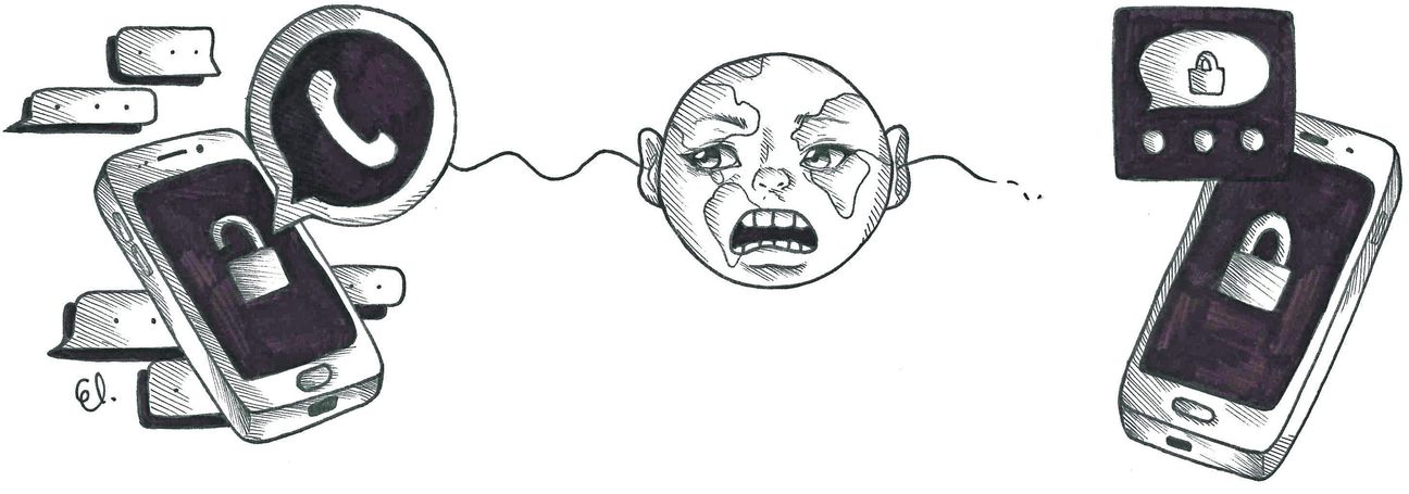 Entscheide Dich! Zeichnung: Emela Ceman