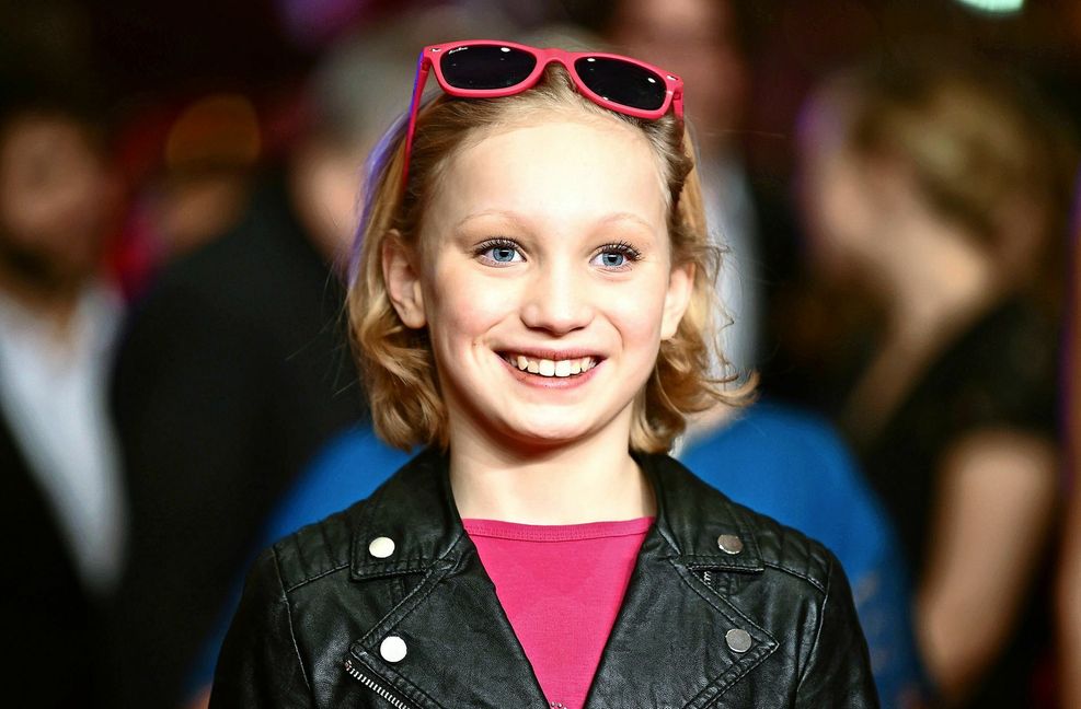 Helena Zengel im Februar 2019 auf der Berlinale. Foto: dpa/Gregor Fischer