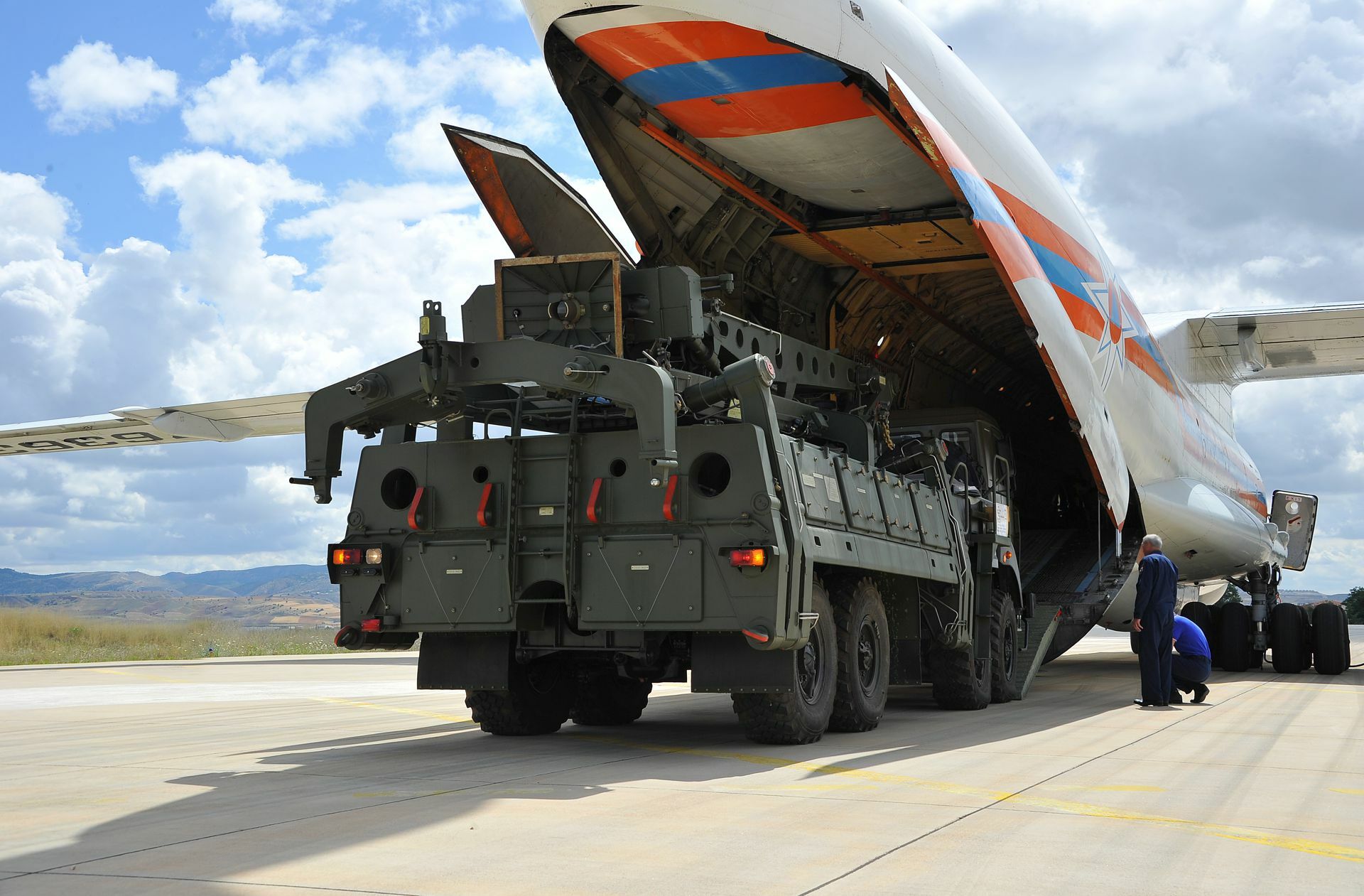 Stein des Anstoßes ist das S-400-Raketenabwehrsystem der Türkei.