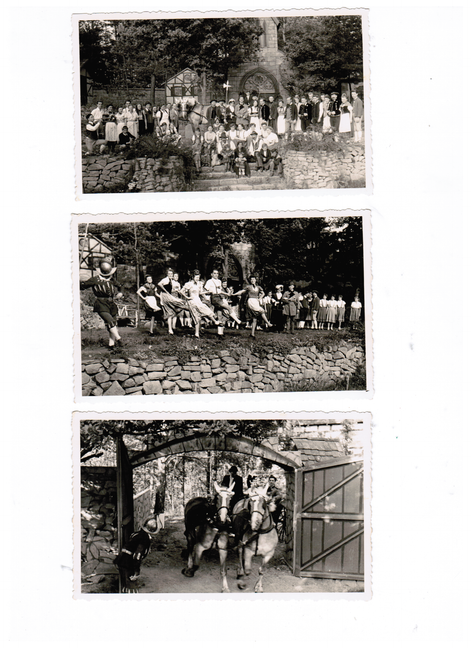 Mit dem Stück die Orgelmacher begannen die Vorstelungen des Naturtheater Rennigen im Jahr 1954. Bild :z