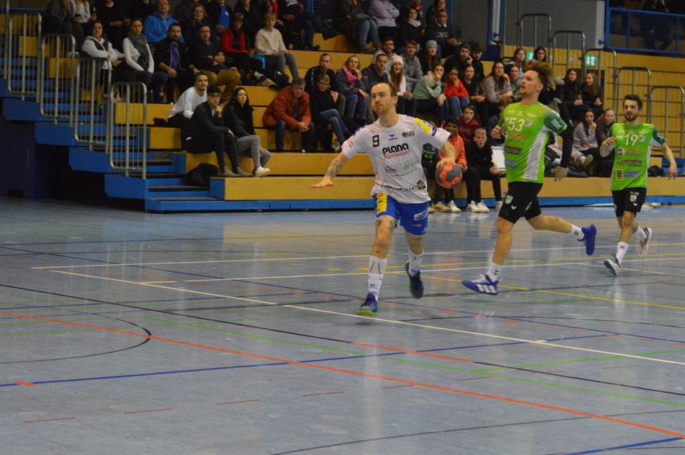 Marian Heinkele setzt bei den HSG-Handballern die Maßstäbe. Bild: Zvizdic