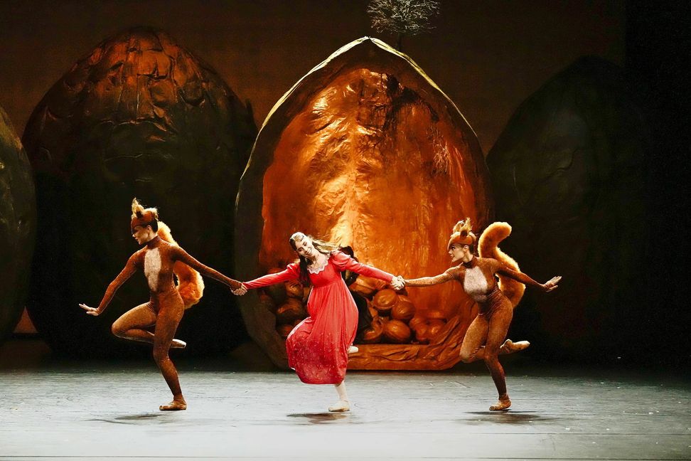 Szene aus Edward Clugs „Nussknacker“