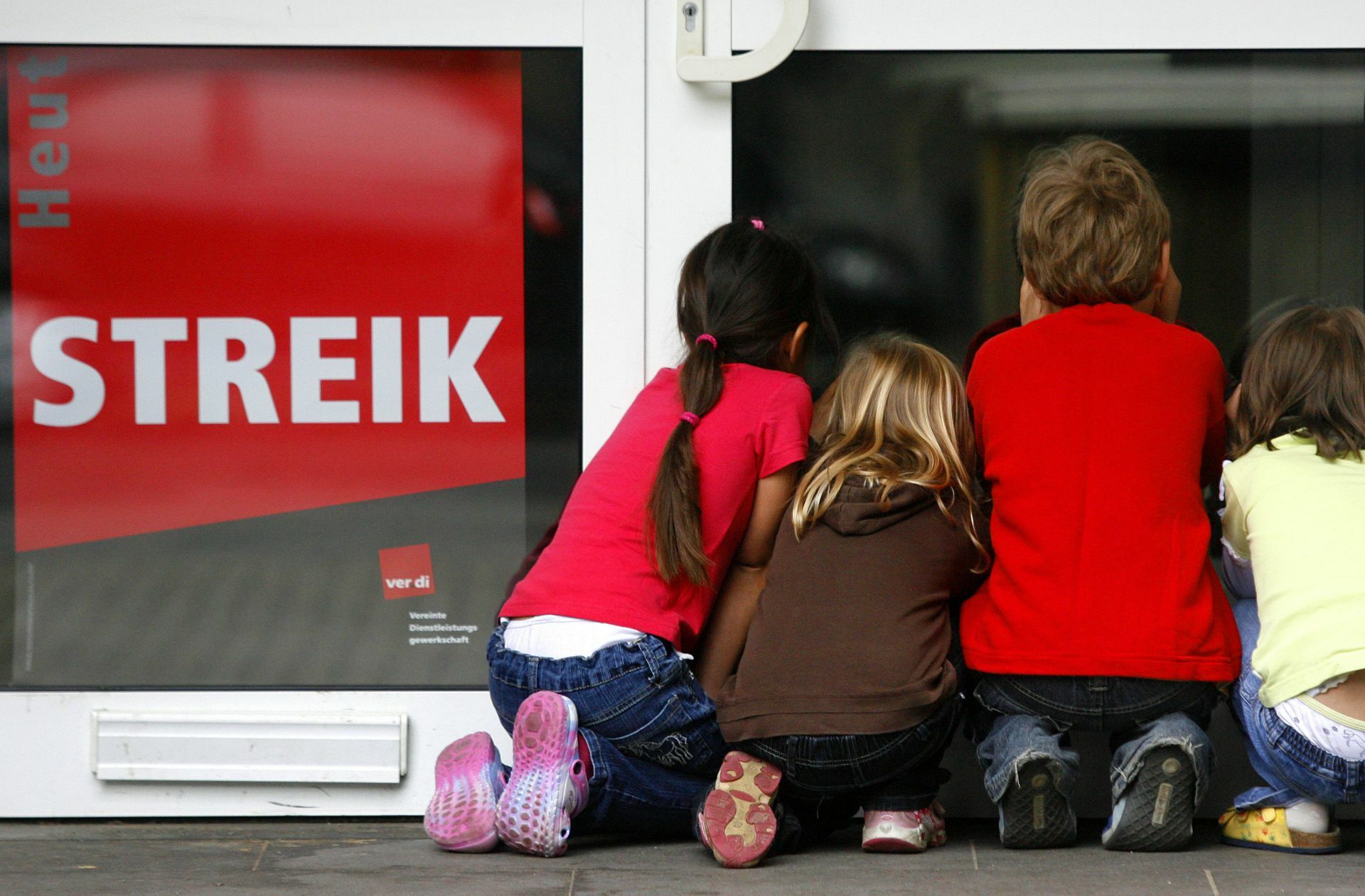 So könnte es erneut kommen – Szene aus einem früheren Tarifkonflikt im Sozial- und Erziehungsdienst.