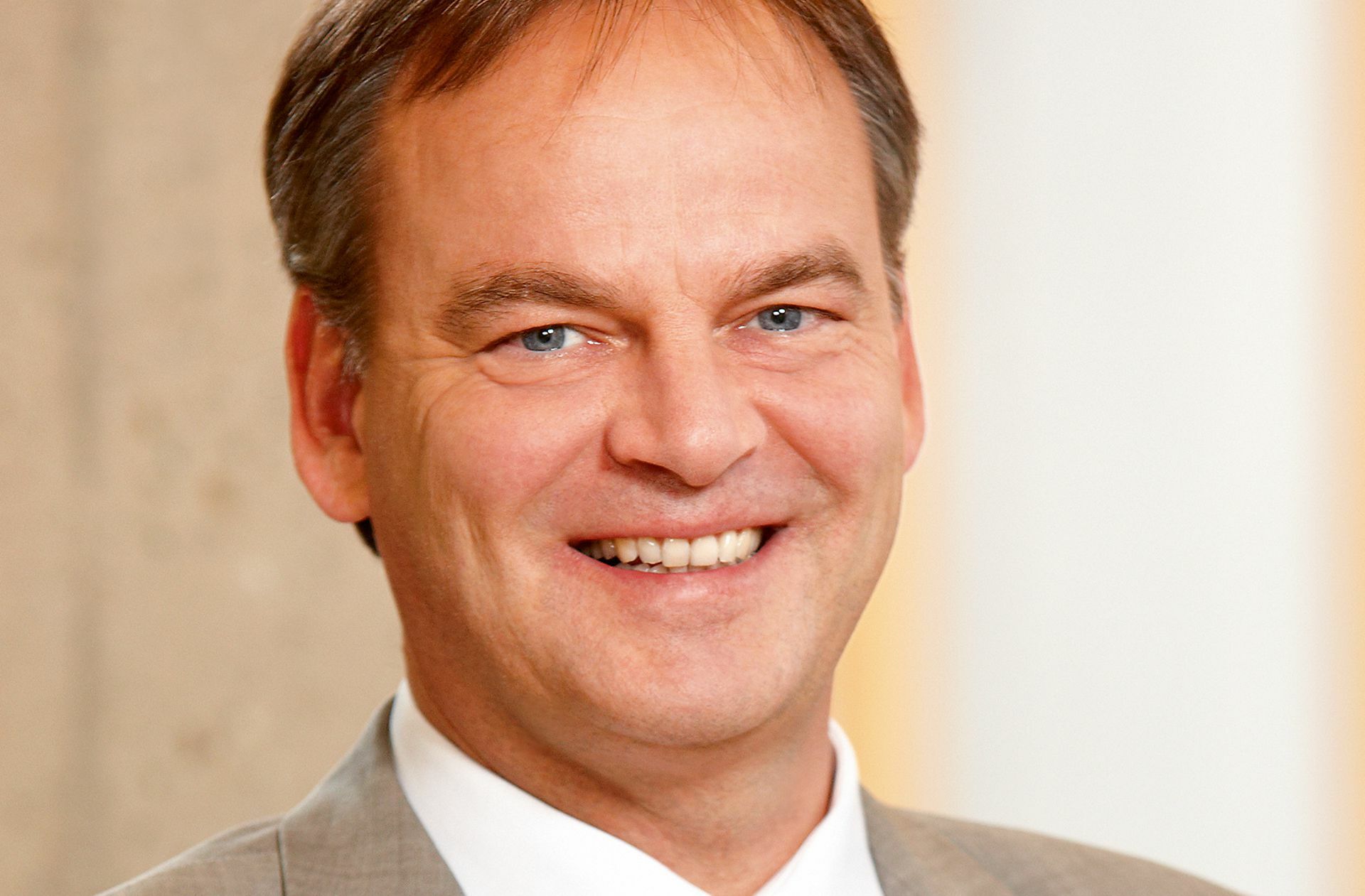 Der rebellische Landrat Frank Scherer Foto: Siebold