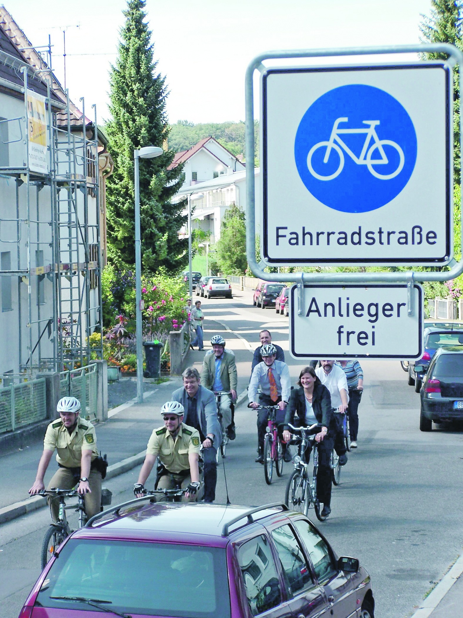 Vorfahrt für Radfahrer: Am 10. September startet die Aktion „Stadtradeln“. Bild: weg